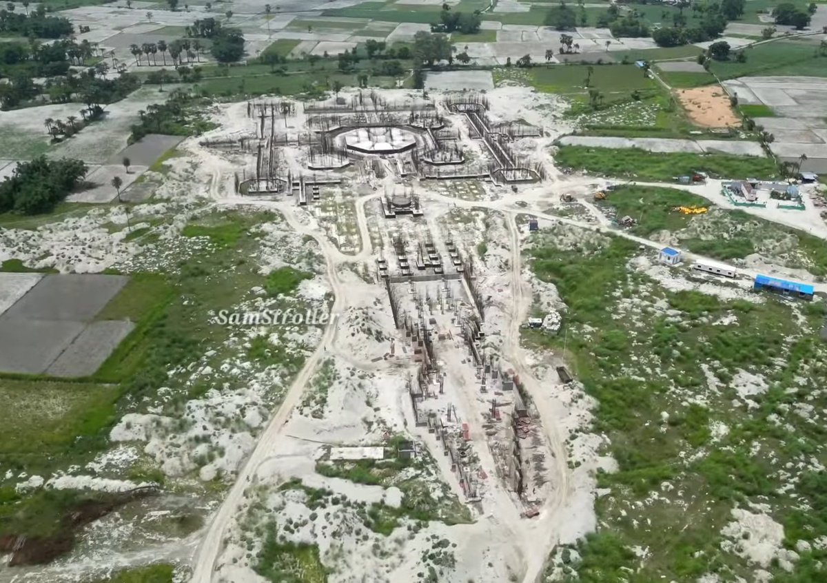 IndexBihar's tweet image. The world’s largest Hindu temple, Viraat Ramayan Mandir, is coming up in East Champaran, Bihar. (Non-Govt project)
Pc- SamStroller yt