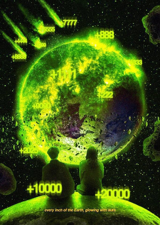 one by one, the world turns green