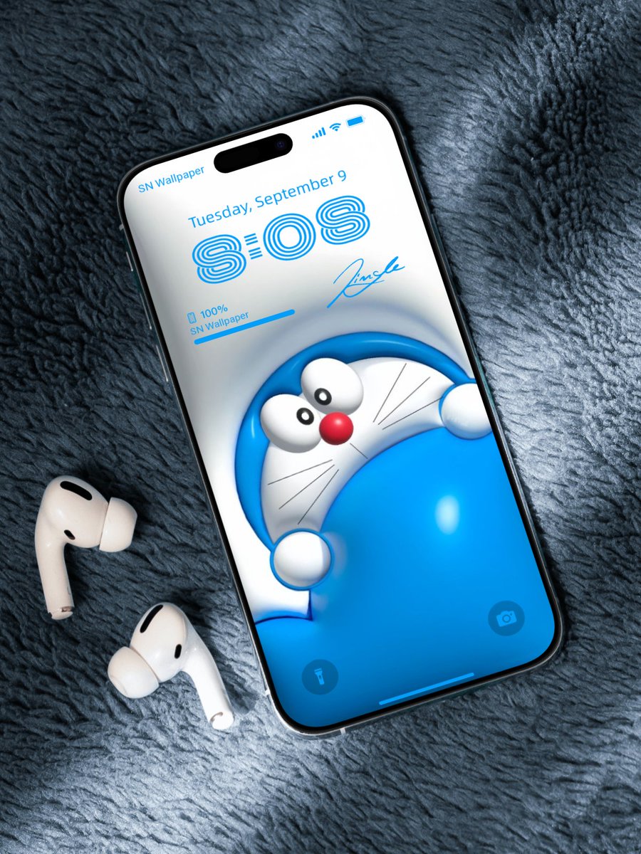 SnWalpaper4K's tweet image. Childhood memories on screen.
           ( Doraemon in 3D )

#Wallpapers #iOS