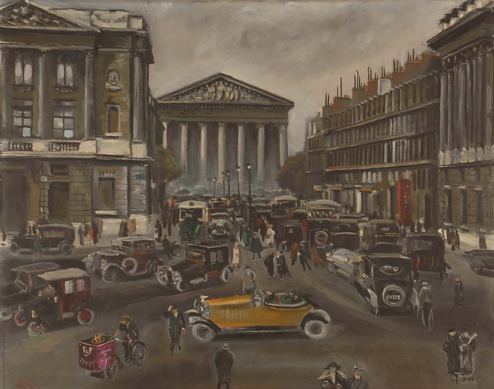 Paris, La rue Royale
by Lucien Adrion
in 1921
at Strasbourg Museum of Modern and Contemporary Art 🇫🇷

#Paris #Parisjetaime #visitparisregion #ExploreFrance #France #cityscape #lucienadrion