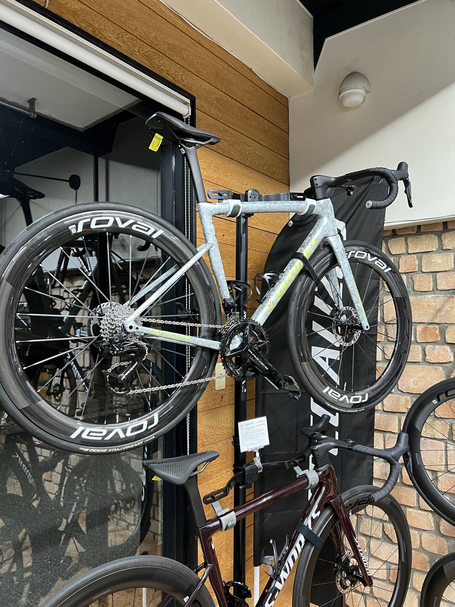 試乗車のホイールを新調！
ROVAL Rapide Sprint