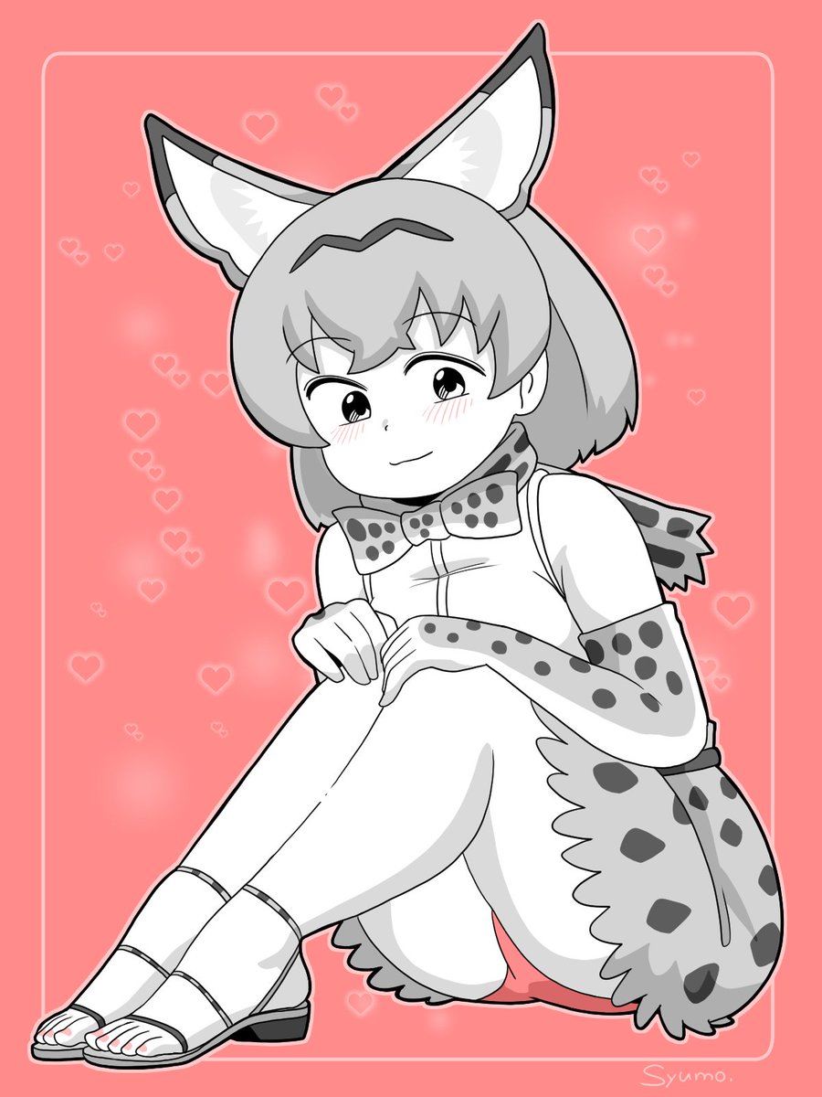syumosama's tweet image. 「じっーーーーーーー👀✨」
#けものフレンズ