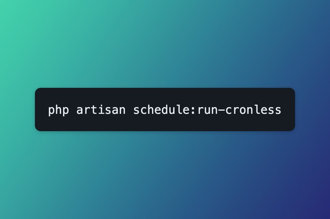 MadeWithLaravel's tweet image. Run the Laravel Scheduler without relying on cron ⚙️⏰👉️ - madewithlaravel.com/laravel-cronle…