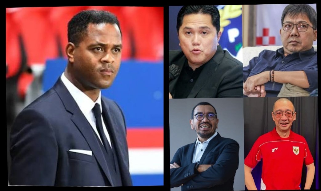 Mereka #KluivertOut Towel Erick Thohir dan Arya Sinulingga adalahmusuh dalam selimut utk mimpi pencinta sepak bola tanah air.