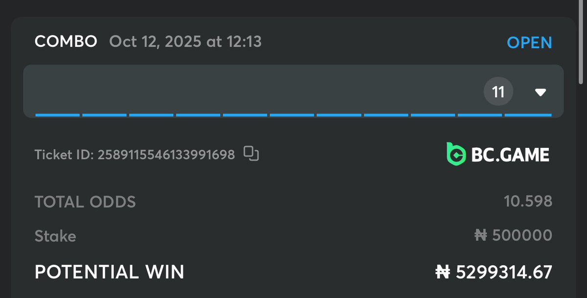 betking007's tweet image. 10 odds on BC Game

Not on BC Game? Register With The Link Below to get started 🔽

partnerbcgame.com/vd84a4a34

Betslip here ➡️ 2C12341
               OR
Tap on this link to load betslip: bc.game/sports?bt-path…

Invalid code? Use BC.game or bcgamebet.ng
