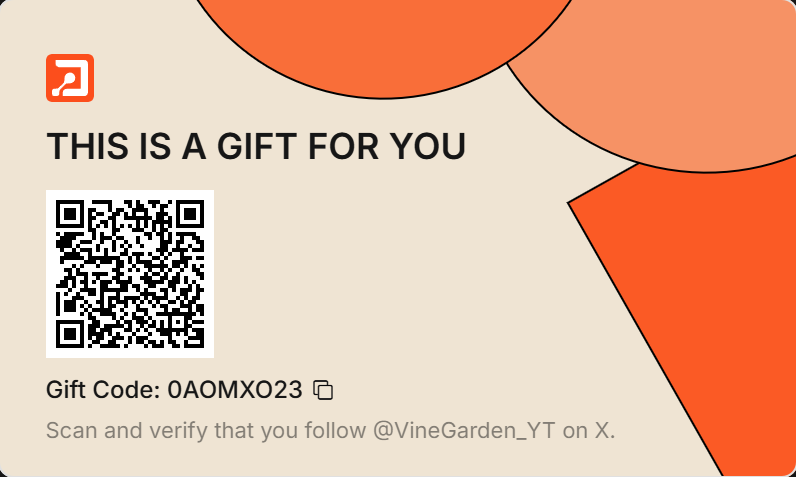 PB_BNB's tweet photo. @pharos_network Here’s a crypto gift for you! Verify that you follow
@VineGarden_YT on X to claim 0.1 $PHRS on the Pharos Testnet!

@pharos_eco
@pharos_network
@primus_labs https://t.co/0tqfVniSot