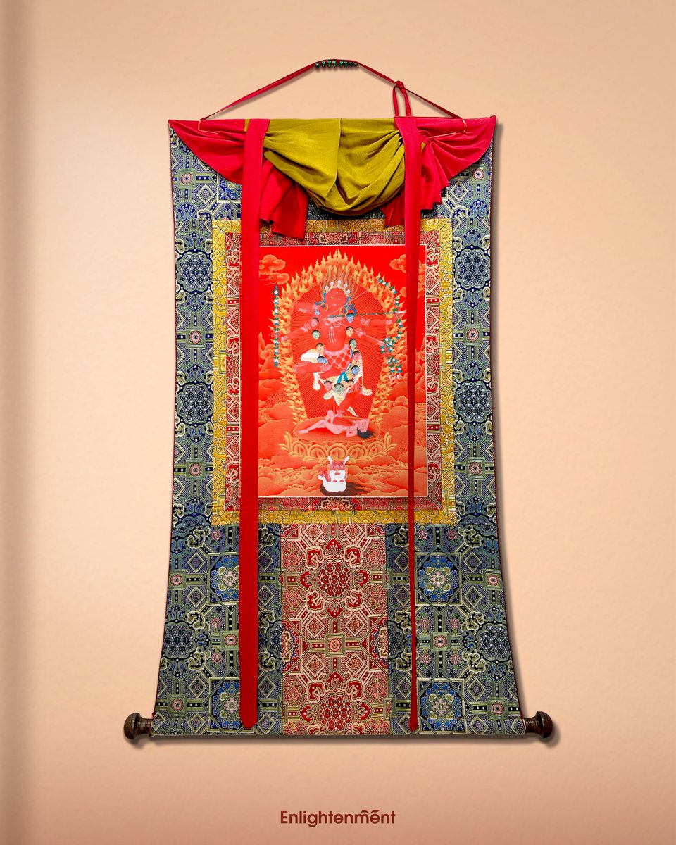 ❤️ Introducing our Thangka of the Week — Kurukulla!

This stunning red-on-red Kurukulla Thangka, adorned with genuine 24K gold, embodies the Dakini of magnetism and transformation . ✨

🩵 Enjoy 15% OFF this week only!

SKU: 23114

[enlightenmentthangka, kurukulla thangka]