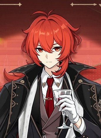 sweetluc0's tweet image. Diluc was NEVER meant to embody that type of masculine