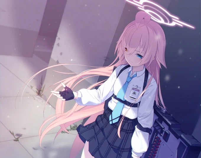 #見た人も無言でピンク髪をあげる