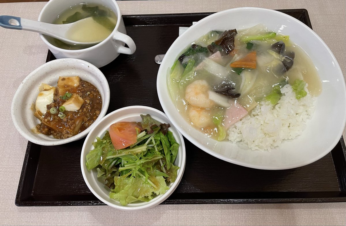 cherry_mn222's tweet photo. 最近あんかけご飯にもハマって好みの餡と味の店探してる。

野菜大きめカットで火入れは固め・餡も固すぎず緩すぎす・味はそこそこ濃いめが良いんだけどな🥺 https://t.co/Qb9icnMQmn