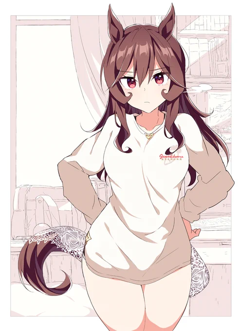 寝起きのジェンティル