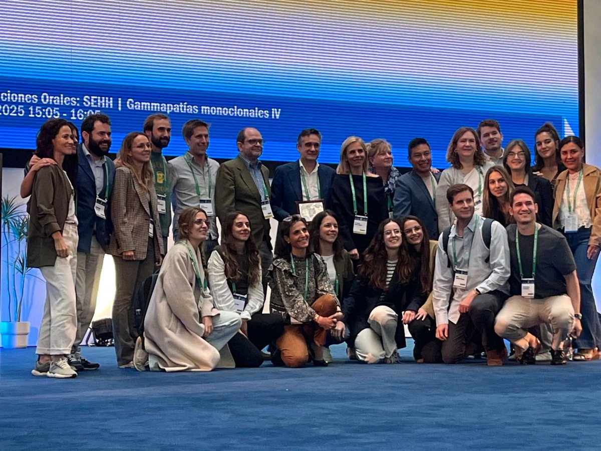 Gracias por todo <a href="/vjimenezyuste/">Víctor Jiménez Yuste</a>! Sin tu conocimiento, cariño, consejos… no sería lo que ahora soy y no tendría ese vínculo tan indisoluble con la hemostasia! Ayer era tu día en #hemato2025, y me encantó estar en primera persona para verte disfrutarlo! <a href="/sehh_es/">@sehh_es</a> <a href="/SETH__Oficial/">SETH Trombosis y Hemostasia</a>