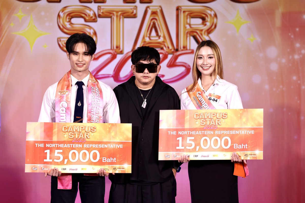 mono29entertain's tweet photo. จากแดนอีสานสู่เวทีใหญ่! ตัวแทนภาคอีสาน Campus Star 2025 ทั้ง 6 คนพร้อมเฉิดฉายแล้ว 💫🎉
#CampusStar2025 #CampusStar
#MONO29 #Monomax #E29
#centralkhonkaen #CentralPattana
#ฮานามิ #TIPlife #siriwellness https://t.co/w5jrQlGqeX