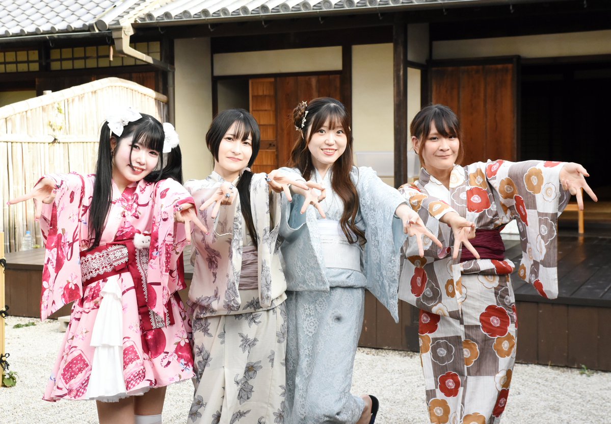 aZv0LomomoS's tweet image. 2025.9.21 わくわく！浴衣撮影会