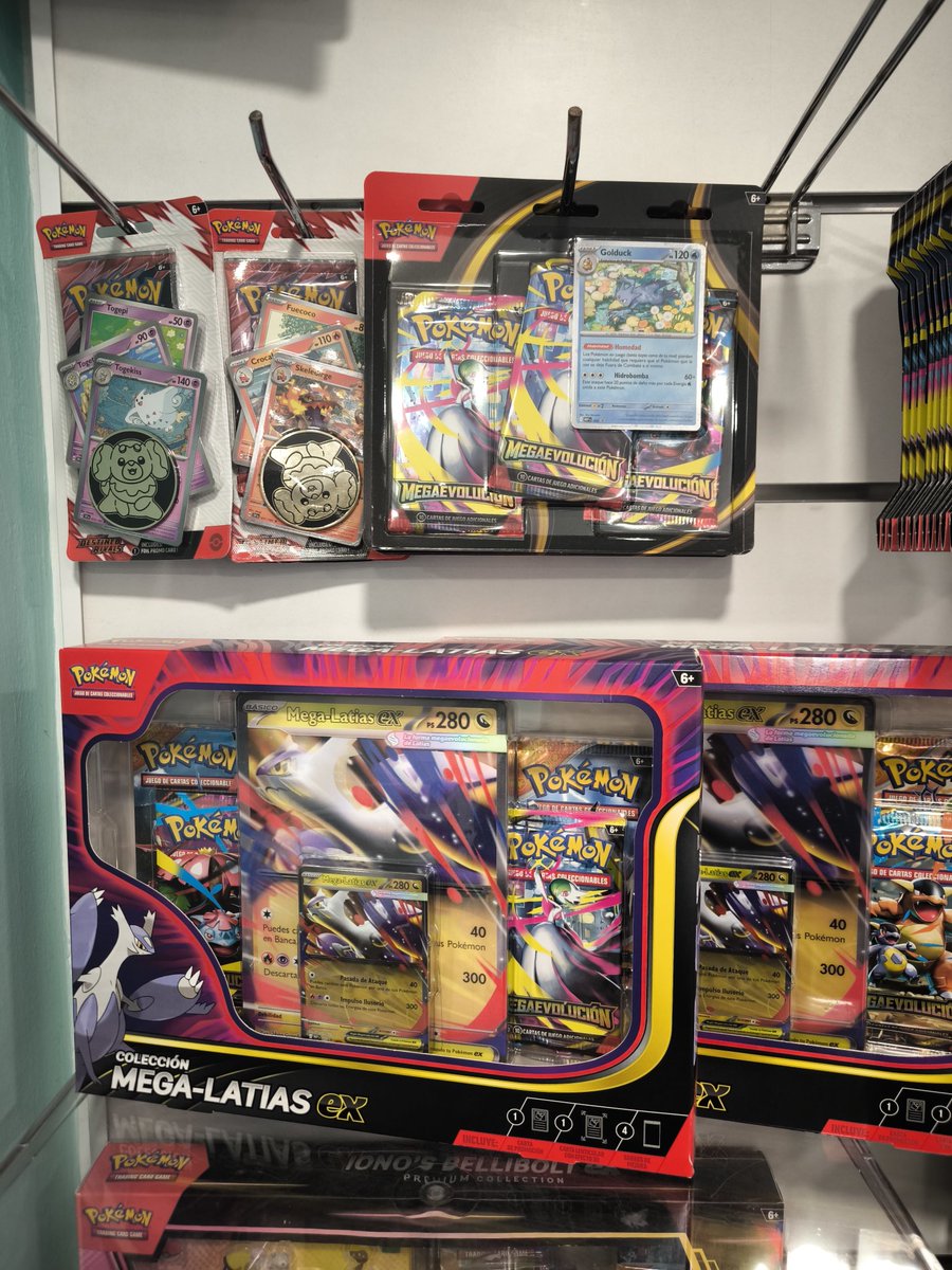 DistritoZer0's tweet image. 🧬 ¡Ya puedes hacerte con Mega Evolución, la nueva y esperada colección de Pokémon TCG! 

Vuelve la mecánica de la megaevolucion al juego de cartas de Pokémon con sets de lo más increíbles. Hazte ya con tus productos en castellano e inglés en nuestras tiendas y web.