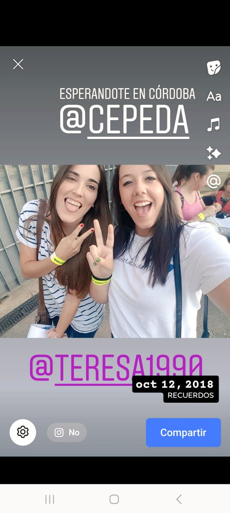 Hace 7 años estabamos en Córdoba <a href="/cepedaoficial/">Luis</a> que ganas de que sea 25 y disfrutarte en Bcn una vez más!!!!