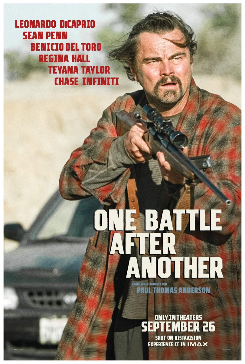 One Battle After Another is a reminder of what happens when two titans of acting share the screen. DiCaprio and Penn give performances that linger long after the credits. Acting masterclass. Loved the desert sequences — stunning work. ⭐️⭐️⭐️⭐️
