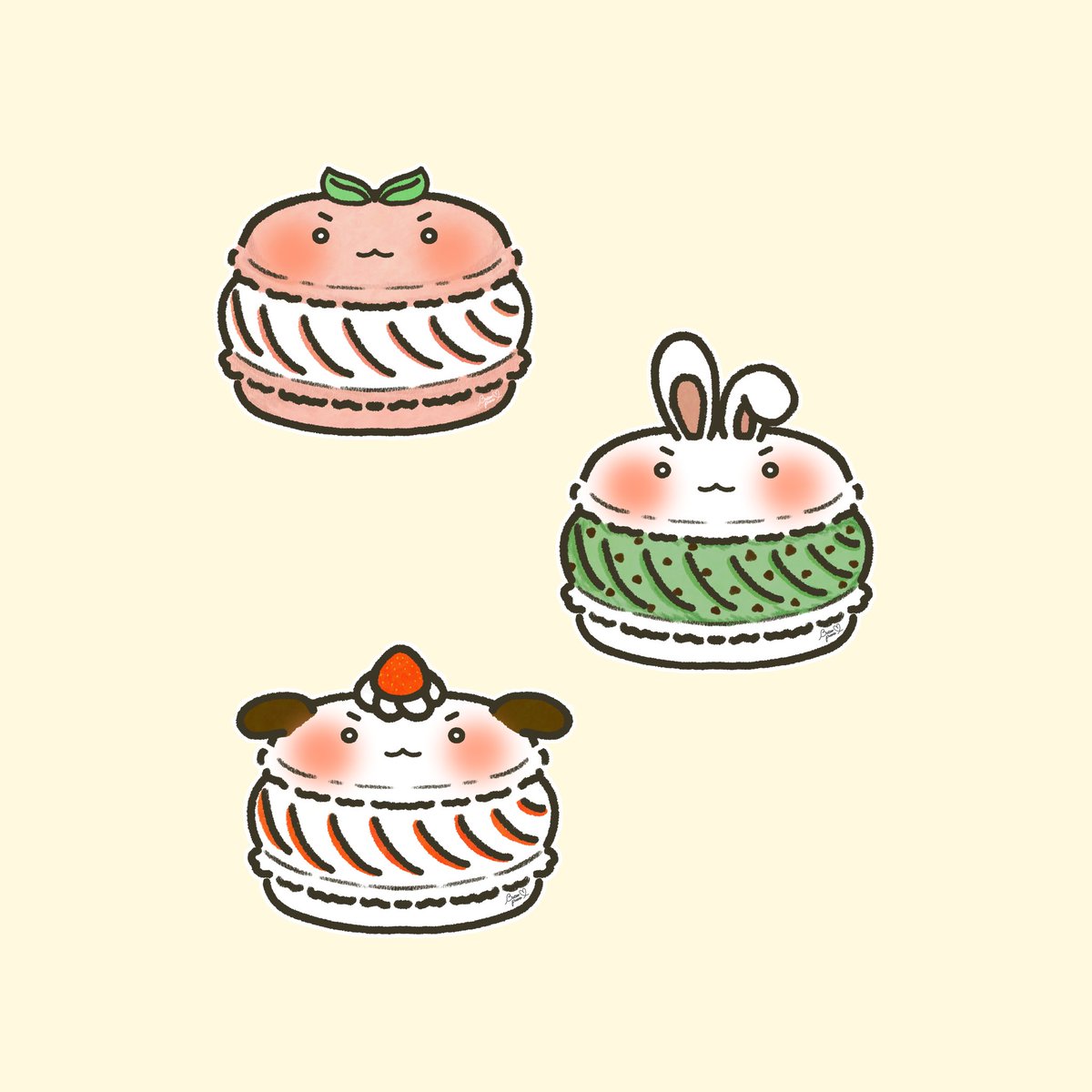 pkpk852's tweet image. 어떤게 좋을지 몰라 다 합쳐보았다..🤔
복숭아, 말차초코, 딸기생크림

지오님 공식 캐릭도 줄거지오?🤲
#이창섭 #LEECHANGSUB