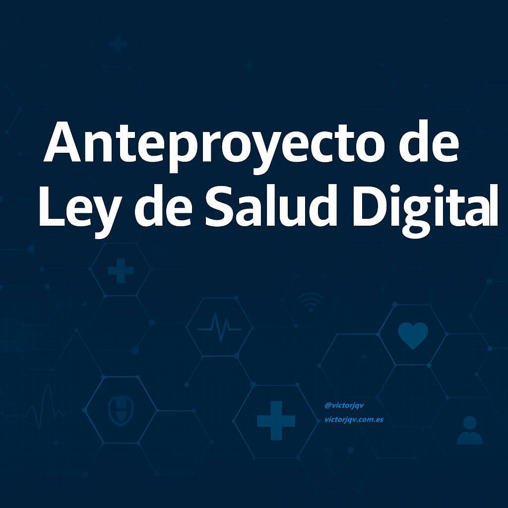 El Anteproyecto de Ley de Salud Digital marca un antes y un después en el uso ético de los datos y la IA en salud.
Más interoperabilidad, más derechos, más humanidad.
🩺 Léelo aquí 👉 victorjqv.com.es/anteproyecto-d…
#SaludDigital #IAenSalud #TransformaciónSanitaria