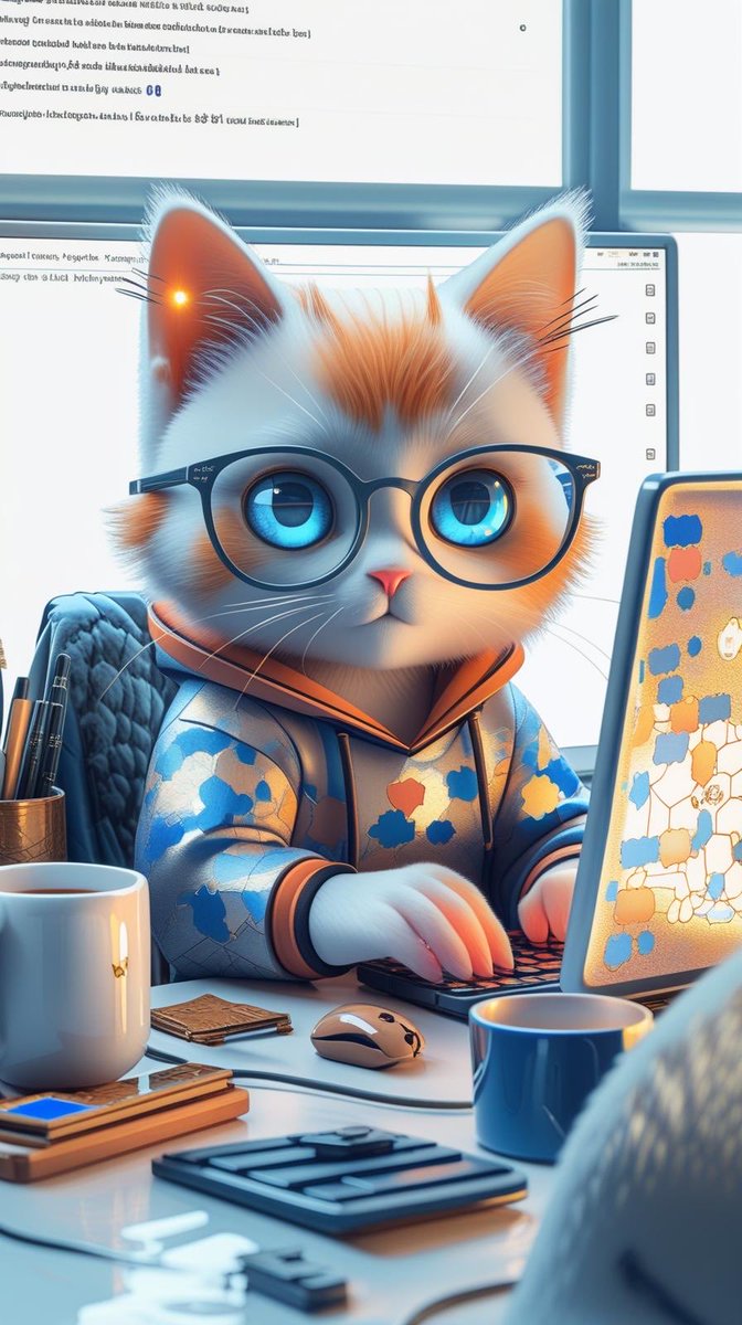 Kittens_land's tweet image. Debugging at 3 AM but make it cute 💻✨ When you’re a developer and a professional nap taker 🐱👨‍💻 #CodingLife #DevLife
#ProgrammerLife
#TechKitty
#CodingCat