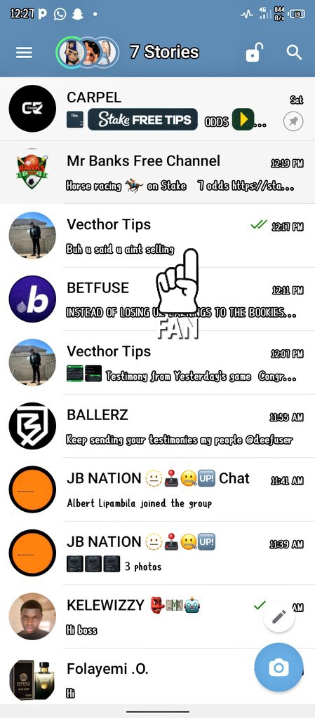 sammylee8063's tweet image. @VecthorTips 
Abeg shey na u be diz