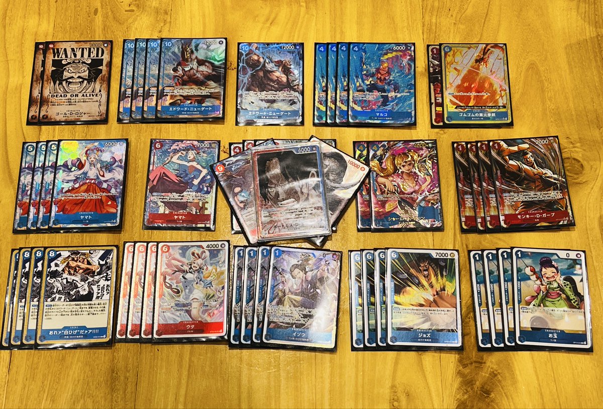 ChandraLiow's tweet photo. Japan dlu lg y

1v1 OPTCG インドネシア選手権

使用デッキ：赤青エース
5勝3敗

8戦中7回ダイス負け🤬 最後のラウンドで初勝利 🤬

ロジャー ⭕️
ロジャー ⭕️
エース ❌
エース ❌(時間)
エース ⭕️
ゾロ ⭕️
エース ❌(時間)
スモーカー ⭕️

OP13環境、マジでダイスロールが有利不利決めるセットだわ😂 https://t.co/x7qs0kuQf4