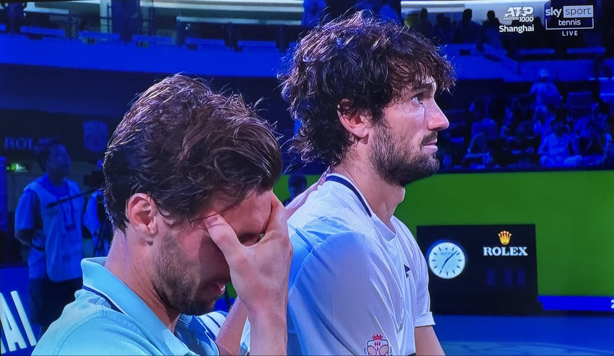 CarloGalati's tweet image. Una premiazione così emozionante, non la ricordo 🥹

#tennis🎾 #rolexshanghaimasters