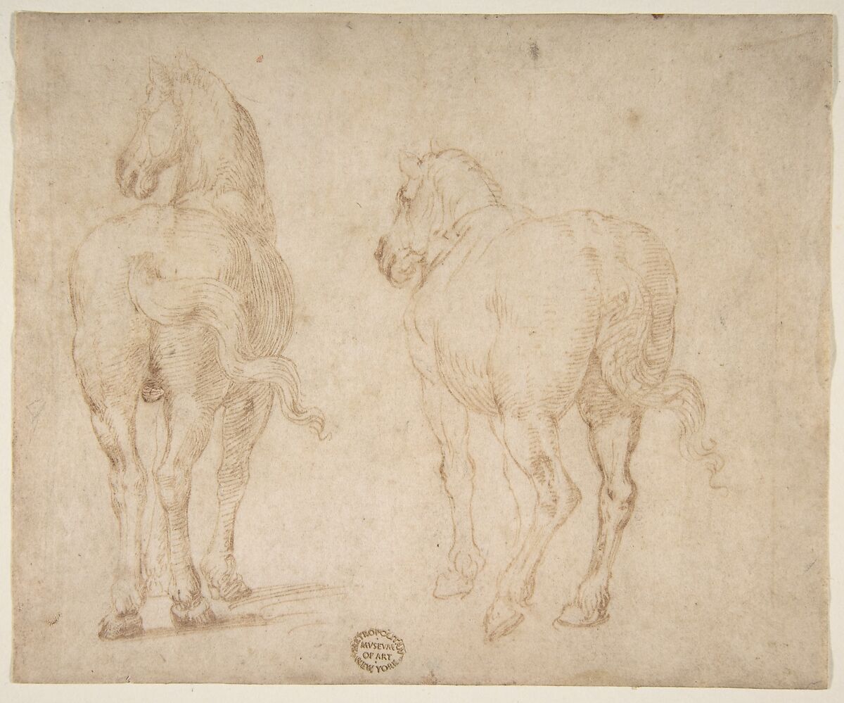 carmelitequotes's tweet image. Horses
Parmigianino
1530-1540, Pen and brown ink; framing lines in pen and brown ink on mount
MetMuseum