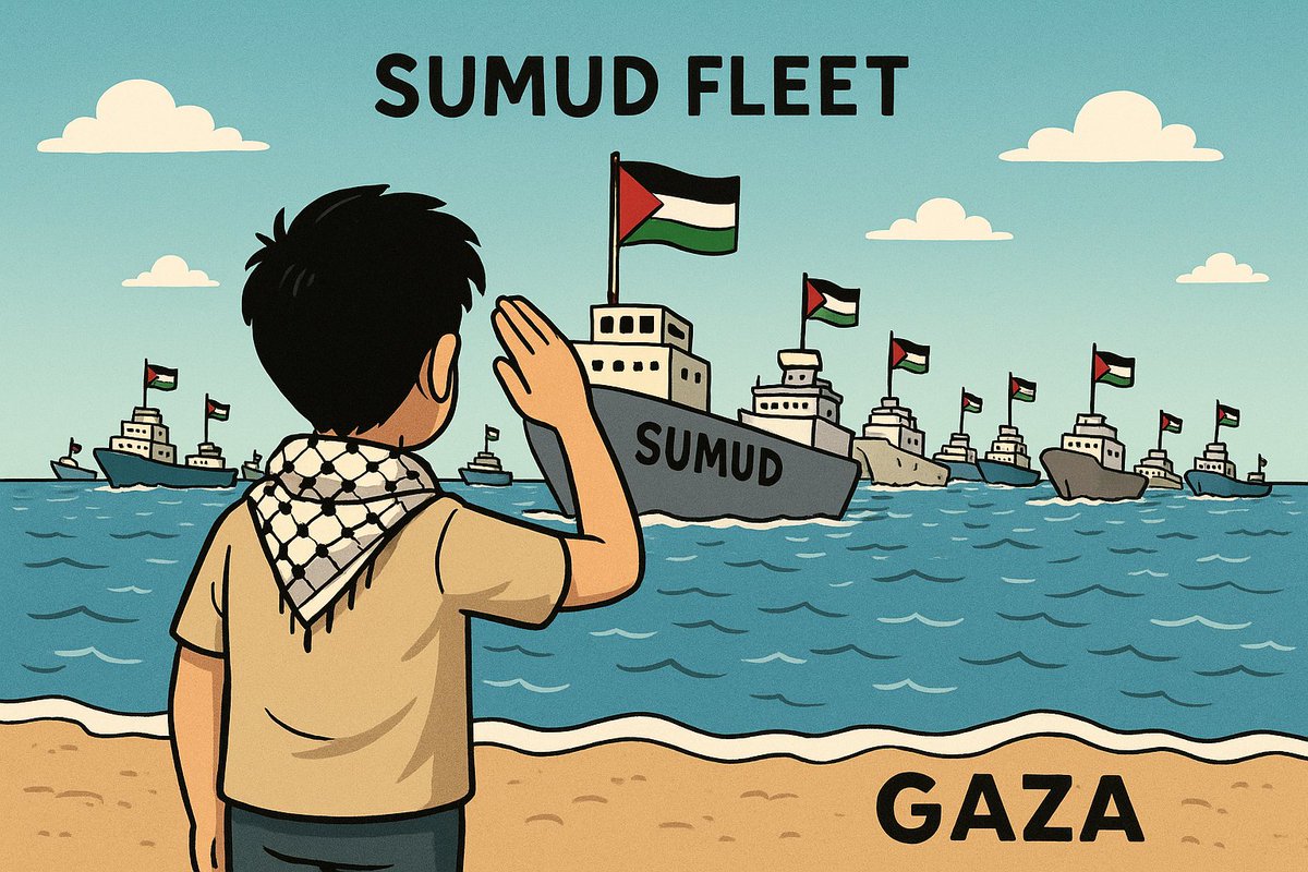 Az önce tek satırlık bir paylaşım gördüm; tüylerim diken diken oldu. 
Paylaşımı burada yazmaya haya ediyorum. 
Sumud filosunun mukaddes yolculuğuna, Müminlerin yüreğinde leke sürmek için yolculara atılan iftira… 
Öyle bir iftira ki, “Bunu ancak bir yahudi yapar!” demek geliyor