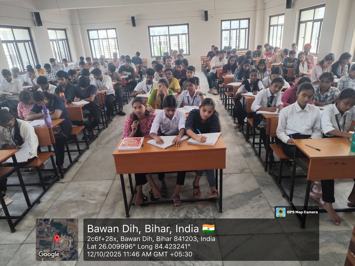 SiwanGP's tweet image. Sunday Extra Classes at GP Siwan ✨
In view of the upcoming semester exams scheduled for December, extra, doubt-clearing, and revision classes were held today (12th October 2025) from 10 AM to 5 PM at Government Polytechnic Siwan.
#GPSiwan  #ExtraClasses #DedicatedTeachers