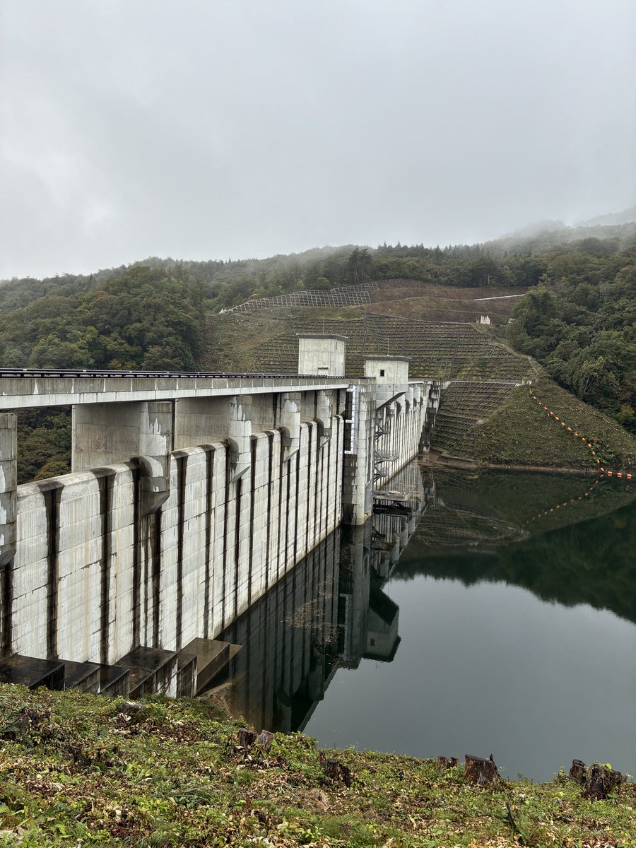 midori_label's tweet image. 合計217基目、 #岩手県 #簗川ダム にチェックイン！ #DamApp