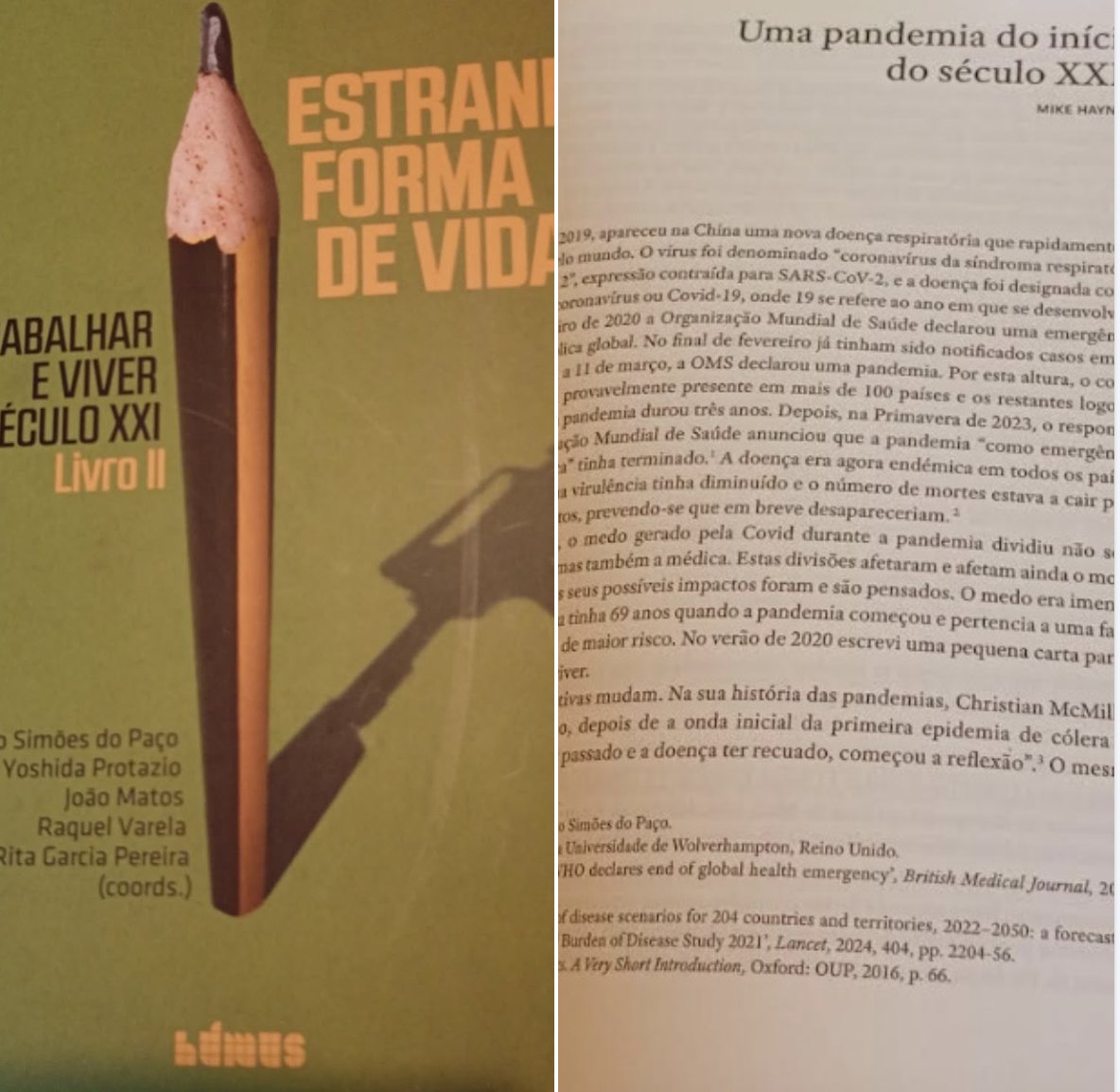 A Twenty First Century Pandemic

My latest discussion  of the global pandemic.   Sadly [except for those who speak it]  it is in Portuguese.  
But anyone interested can find the English language version here.
<a href="/MurielBlaivePhD/">Muriel Blaive, PhD</a> 
researchgate.net/.../396441058_…...