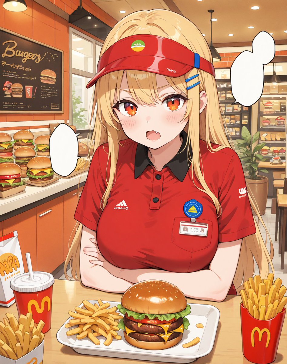 t_hiori_AIart's tweet image. 今日は激うま茄子キーマカレー食べて来ましたよ🙋‍♀️