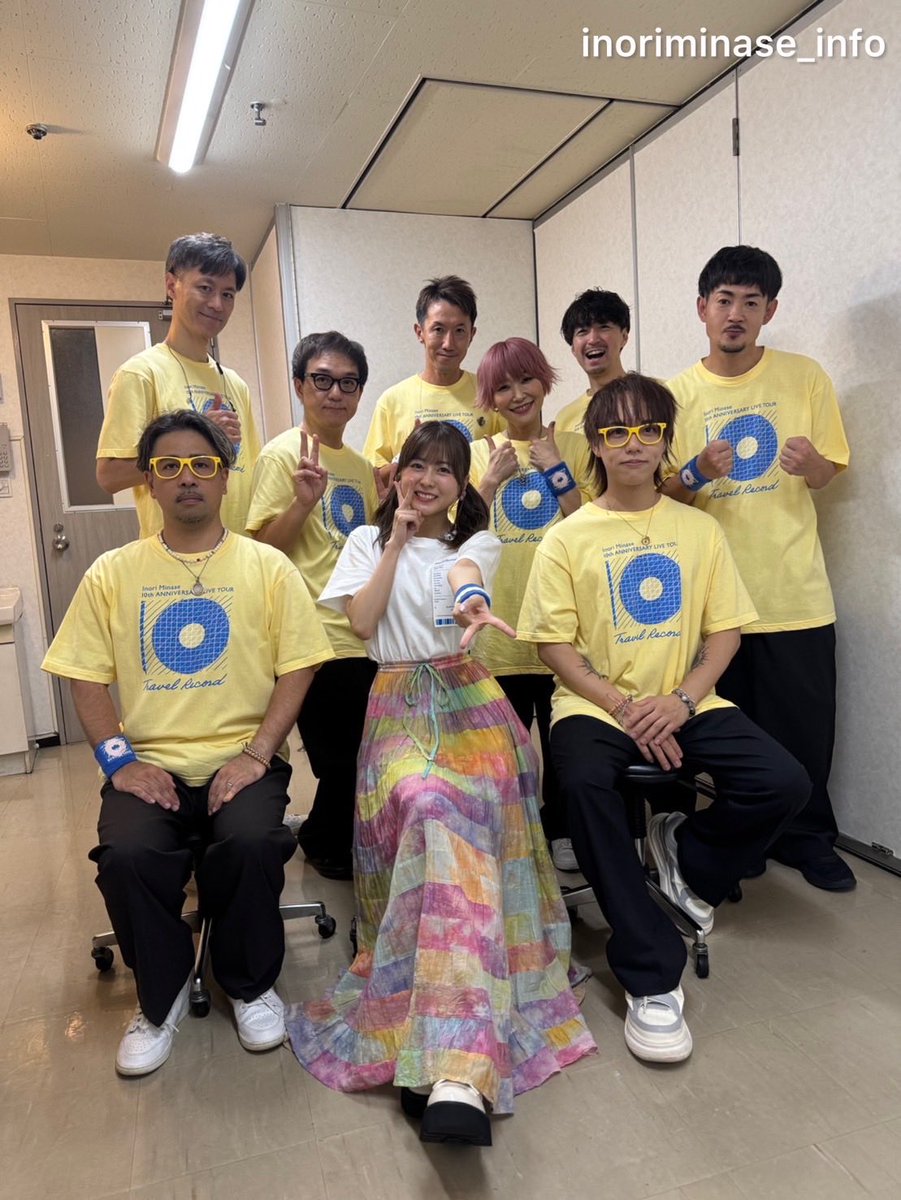 inoriminase's tweet image. #TravelRecordツアー
初日兵庫ありがとうございましたー!みんなの愛が宇宙みたいに広がってあったかくてしあわせで緊張一瞬で吹き飛んだ!
仲間になってくれて本当にありがとう!だいすきだよ!!