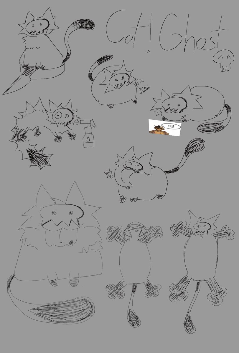 batnamedK's tweet image. Cat! Simon cuz yuh &amp;lt;3

#simonghostriley #ghost #codfanart