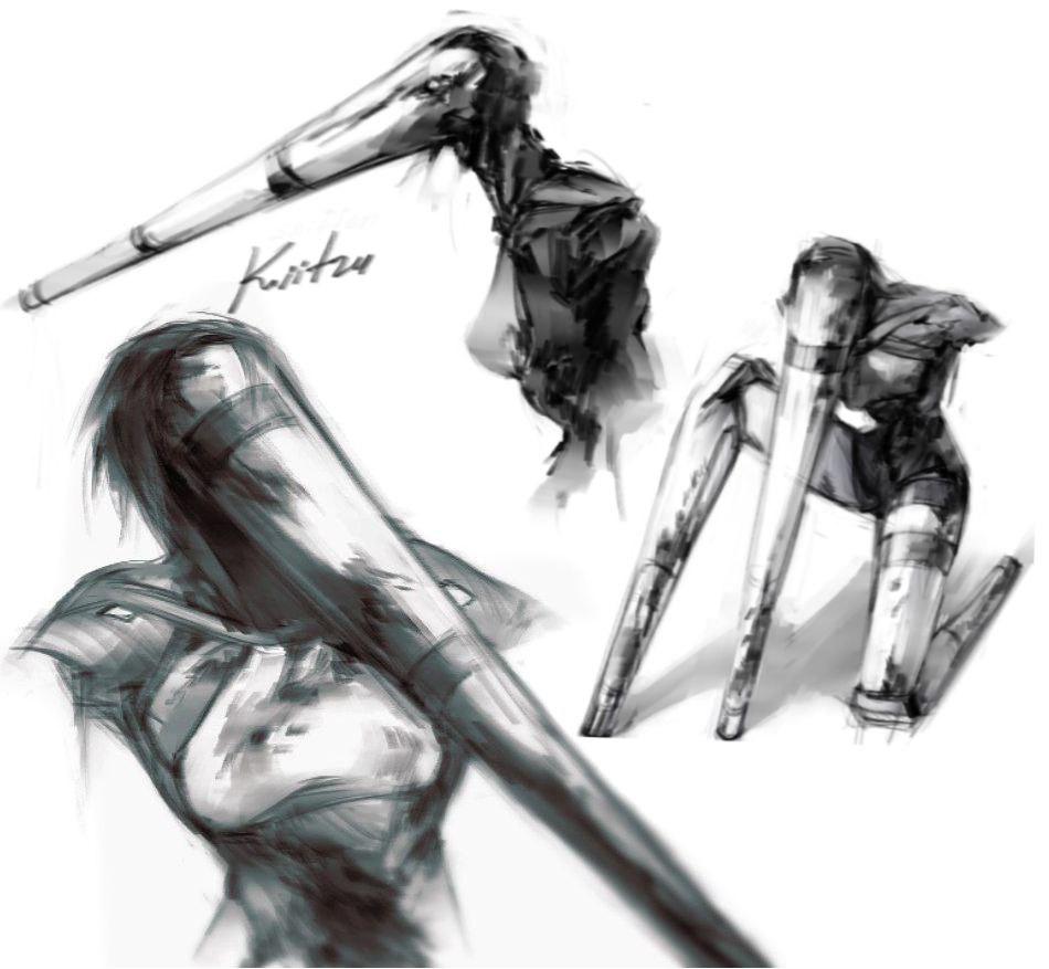 kiiitzu's tweet image. STCR sketches. #signalis #SIGNALIS #signalisfanart