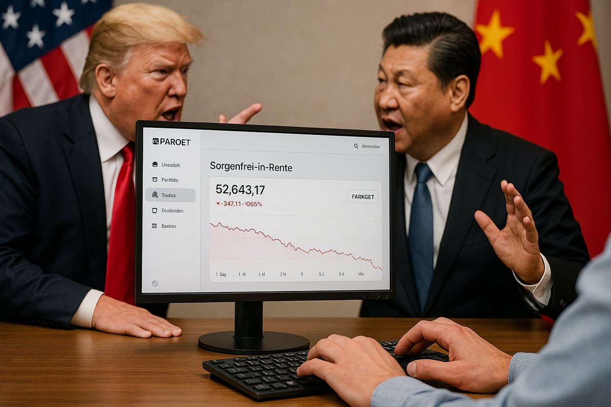 Ich bin mal gespannt wie die Börsen morgen starten. Aber sollen die beiden Streithähne ruhig weitermachen. Ich bleibe relaxt und lasse meine Sparpläne weiterlaufen. Wenn es weiter runter geht, gibt es bald wieder gute Kaufkurse 🙃