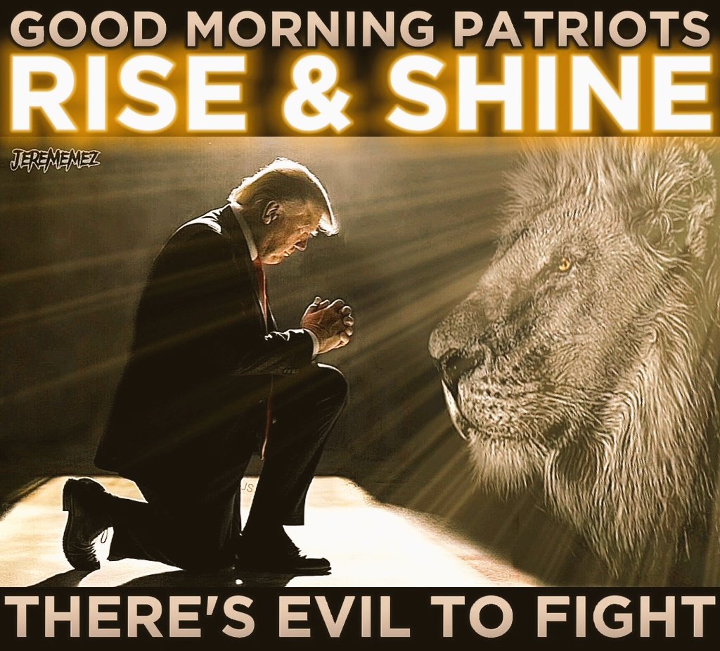 Jere_Memez's tweet image. As Patriots, it's our duty to protect America, defend the weak and guide the lost.
Happy Sunday, Heroes! ☀️🇺🇲
