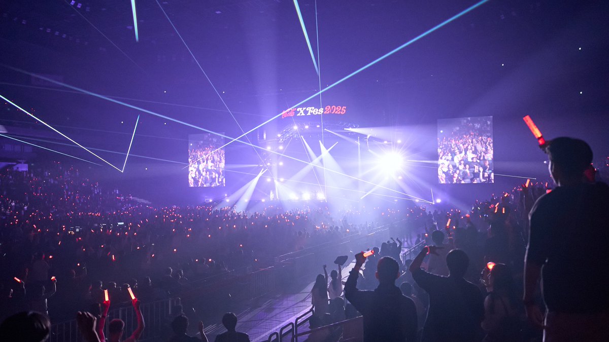 Thank You🥤🎼​
#CocaColaXFes2025