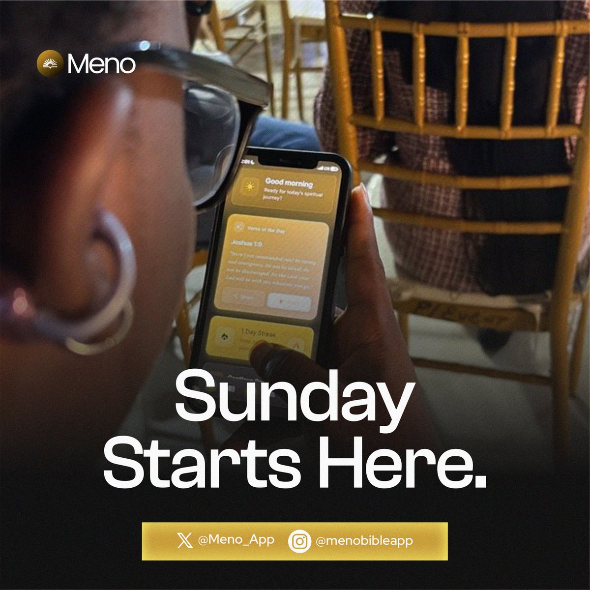 Meno Bible App tweet media