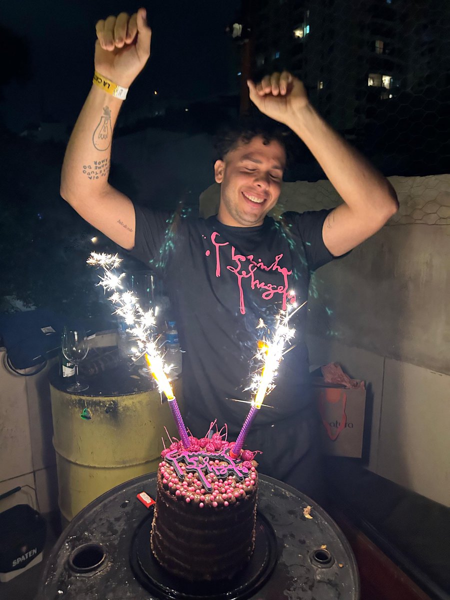 euxandn's tweet photo. Meu aniversário não poderia ter outro tema, se não ELA! @oficialcatto que nos presenteou com o MELHOR ÁLBUM do ano. 🫦
#CaminhosSelvagens #Catto https://t.co/kYjScnAxZy