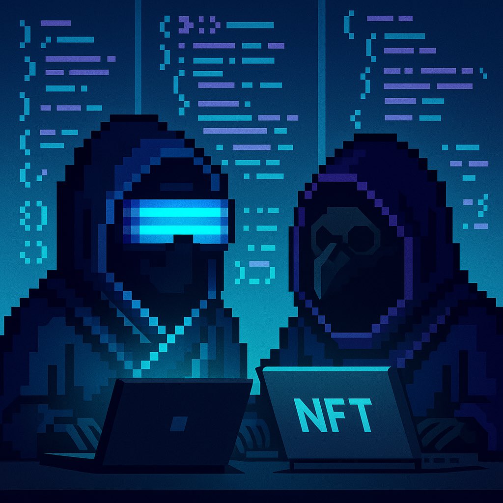 monem_khatib's tweet photo. Neo Seoul × Neo Tehran ⚡️
وقتی کد و هنر یکی می‌شن، NFT تازه متولد می‌شه.
#NeoPunkLab #NFT #Cyberpunk #Pixels https://t.co/RvwqtLJuCE