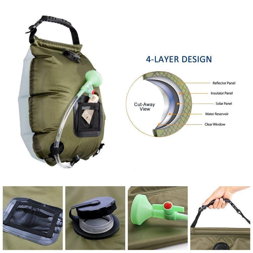 Survivalneeds1's tweet photo. 20L Outdoor Bathing Bag Solar Heating Hiking Camping Switchable Shower Head
https://t.co/InwrnonLDK
https://t.co/OiyNPcLBKd
#campingshower #solarshower #outdoorbath #portableshower #hikinggear #campinggear #waterstorage #solarheating #travelshower #outdoorhygiene https://t.co/YKusOQ0Y3t