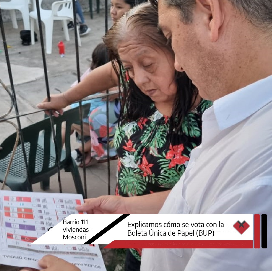 📍EN MOSCONI JUNTO A L@S VECIN@S👥
🩺Durante la tarde de ayer brindé atención pediátrica en el Barrio 111 viviendas. ✍🏼Firmé certificados de ANSES y evacuamos dudas de cómo votar el 26 de octubre con la BUP ✅

#salta #norte #salud #InfanciaSegura #BUP #Elecciones2025