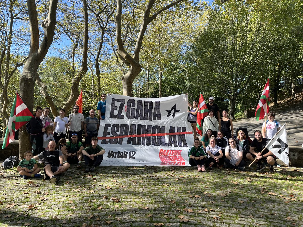 ErnaiIrun's tweet photo. Ezer ez ospatzeko! ❌🇪🇸❌

@SortuIrun https://t.co/EucgHa4UFk