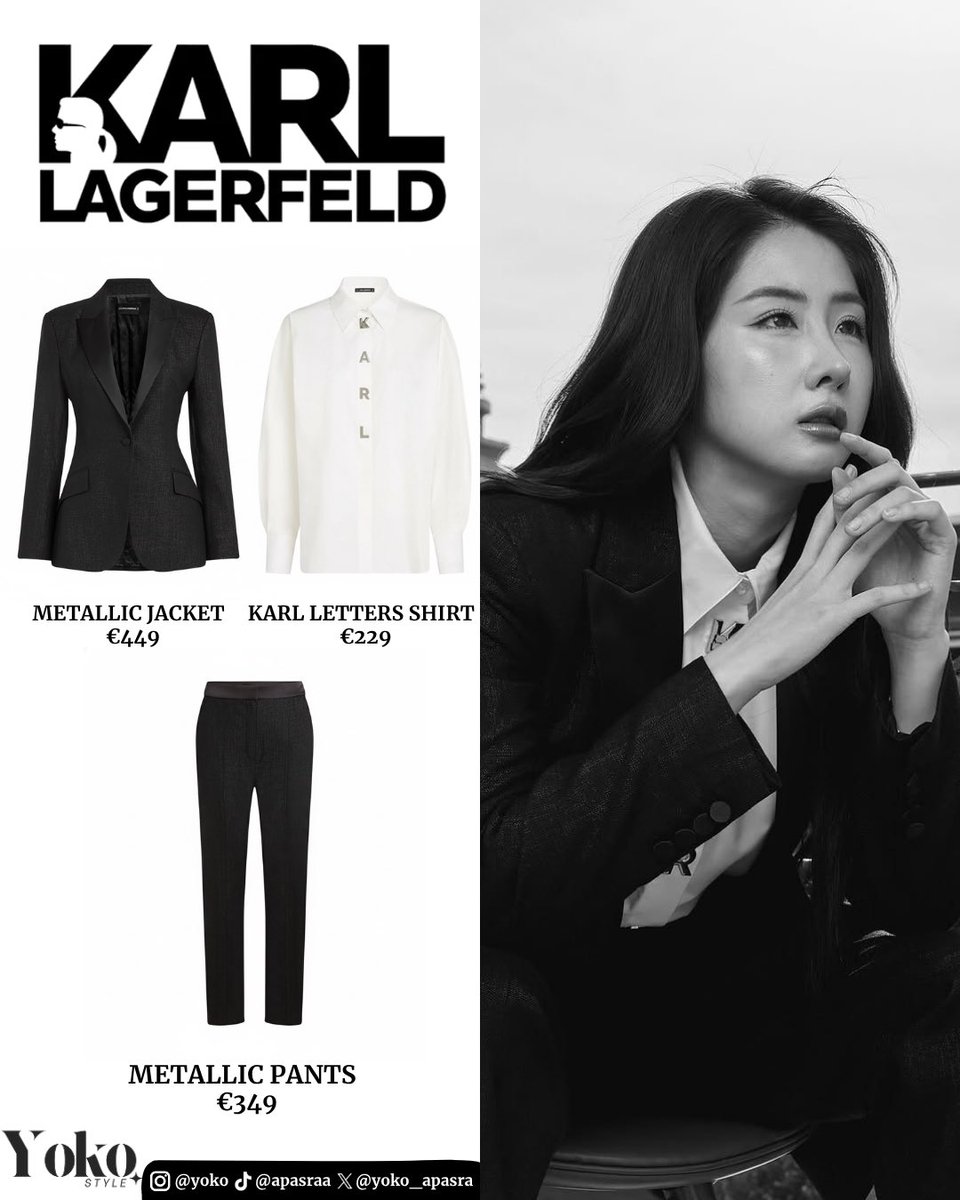 yokoapasrastyle's tweet image. [251012] YOKO Instagram Post.

Brand: @KarlLagerfeld 

#YokoApasra #KARLLAGERFELD #FromParisWithLove #karllagerfeldTH #PATLuxuryGroup