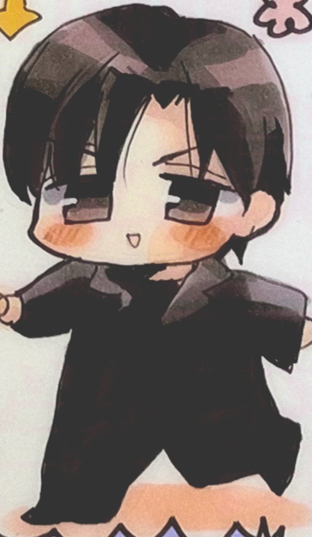絵柄の振れ幅見せて 🖤めめちゃんの場合🖤