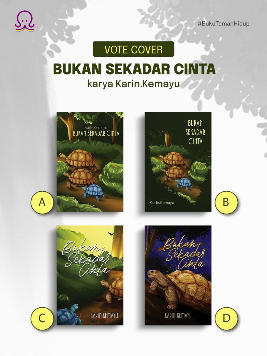 bukusabi's tweet photo. Bantu Tsabita vote cover novel baru genre family drama yang sebentar lagi terbit di Sabi: Bukan Sekadar Cinta ☺️ https://t.co/XM8bnpBiAe