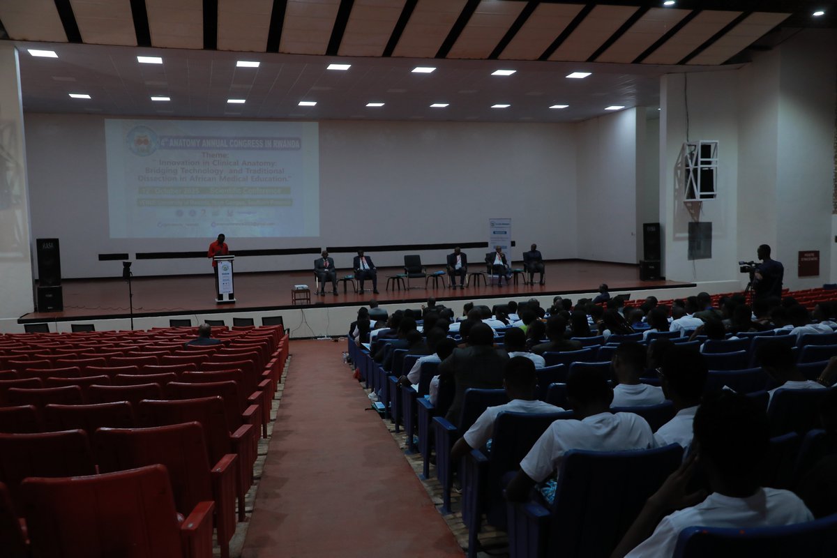 📢 Happening Now!
The 4th Annual Anatomy Congress is live! 🧠✨
Today’s focus: "Innovations in Clinical Anatomy: Bridging Technology and Traditional Dissection in African Medical Education." <a href="/GasheguJulien/">Julien Gashegu</a> <a href="/Fostino21/">Prof. Faustin NTIRENGANYA</a> <a href="/A_sebutege/">Sebutege Ange</a> <a href="/mnls_nke/">Menelas Nkeshimana</a> <a href="/Uni_Rwanda/">University of Rwanda</a>  <a href="/ughe_org/">University of Global Health Equity</a> <a href="/operationsmile/">Operation Smile</a>