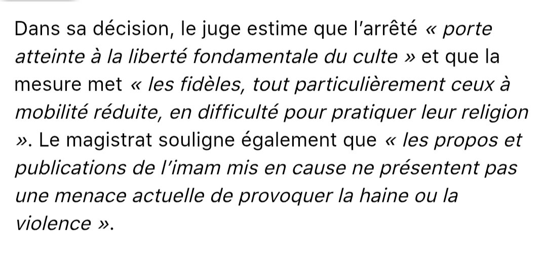 Calyss11's tweet image. Mdr le juge en est réduit à invoquer la difficulté pr d handicapés d&apos;aller prier (on peut le faire chez soi) et le &quot;ça va, il a pas appelé à tuer qn ou saccager qch&quot;.. avec ça on peut justifier de laisser ouvert n&apos;imp quel truc le plus extrémiste... #marseille #ismail #islamisme